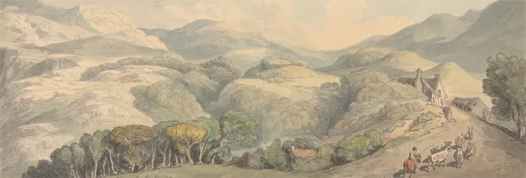 Eingang nach Festiniog, Wales